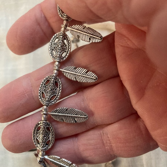 NEW Tibetan Silver Necklace. - Picture 4 of 5